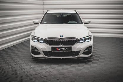 Frontlippe V.5 passend für BMW 3er G20 / G21 M-Paket schwarz Hochglanz