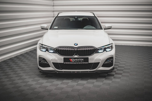 Frontlippe V.5 passend für BMW 3er G20 / G21 M-Paket schwarz Hochglanz