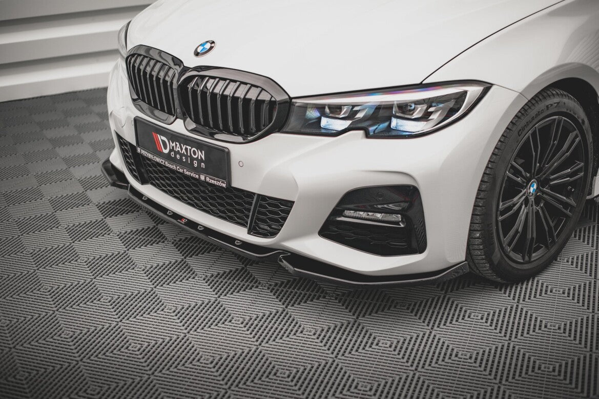 Frontlippe V.5 passend für BMW 3er G20 / G21 M-Paket schwarz Hochglanz