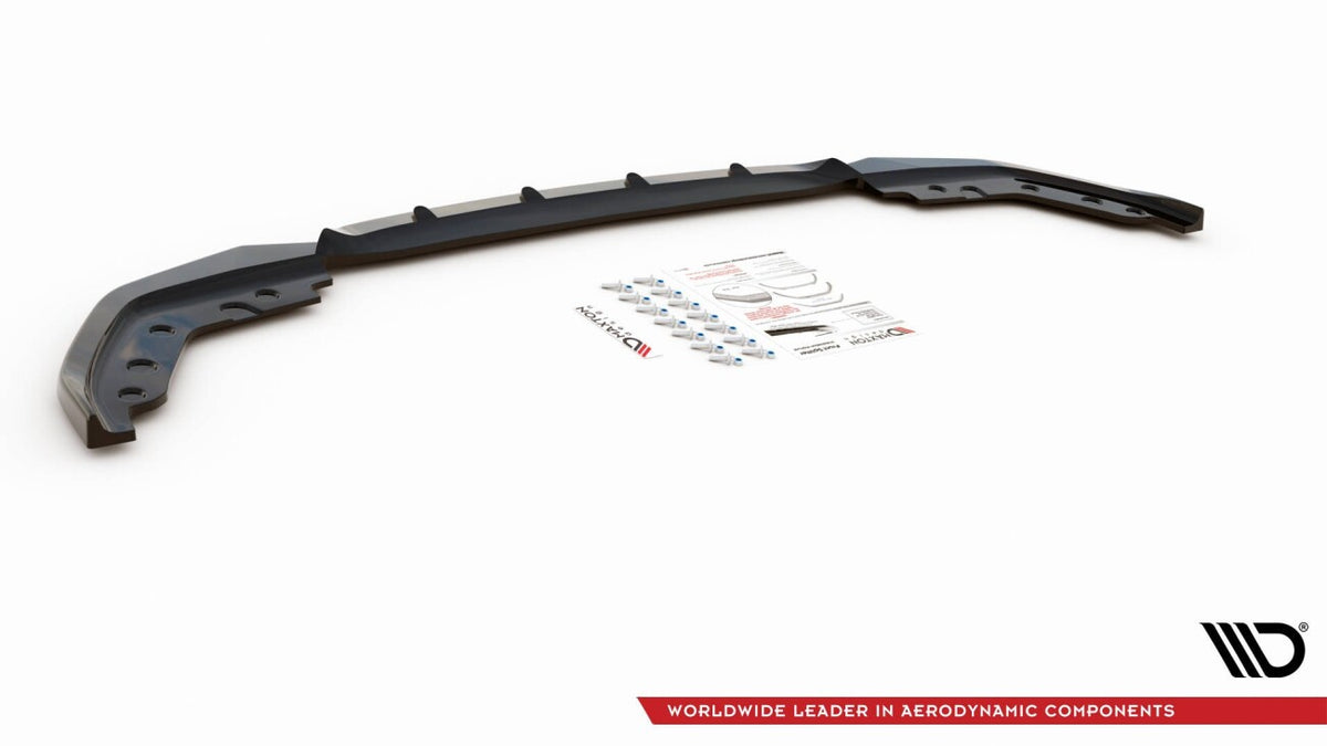 Frontlippe V.5 passend für BMW 3er G20 / G21 M-Paket schwarz Hochglanz