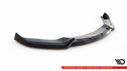 Frontlippe V.5 passend für BMW 4er Coupe / Gran Coupe / Cabrio M-Paket F32 / F36 / F33 schwarz Hochglanz