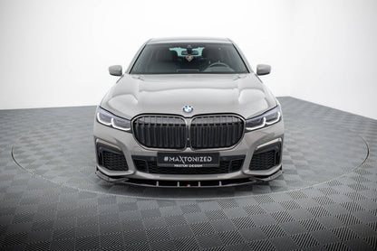 Frontlippe V.5 passend für BMW 7 M-Paket G11 / G12 FL schwarz Hochglanz