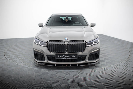 Frontlippe V.5 passend für BMW 7 M-Paket G11 / G12 FL schwarz Hochglanz