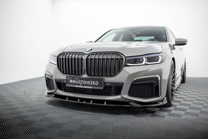 Frontlippe V.5 passend für BMW 7 M-Paket G11 / G12 FL schwarz Hochglanz