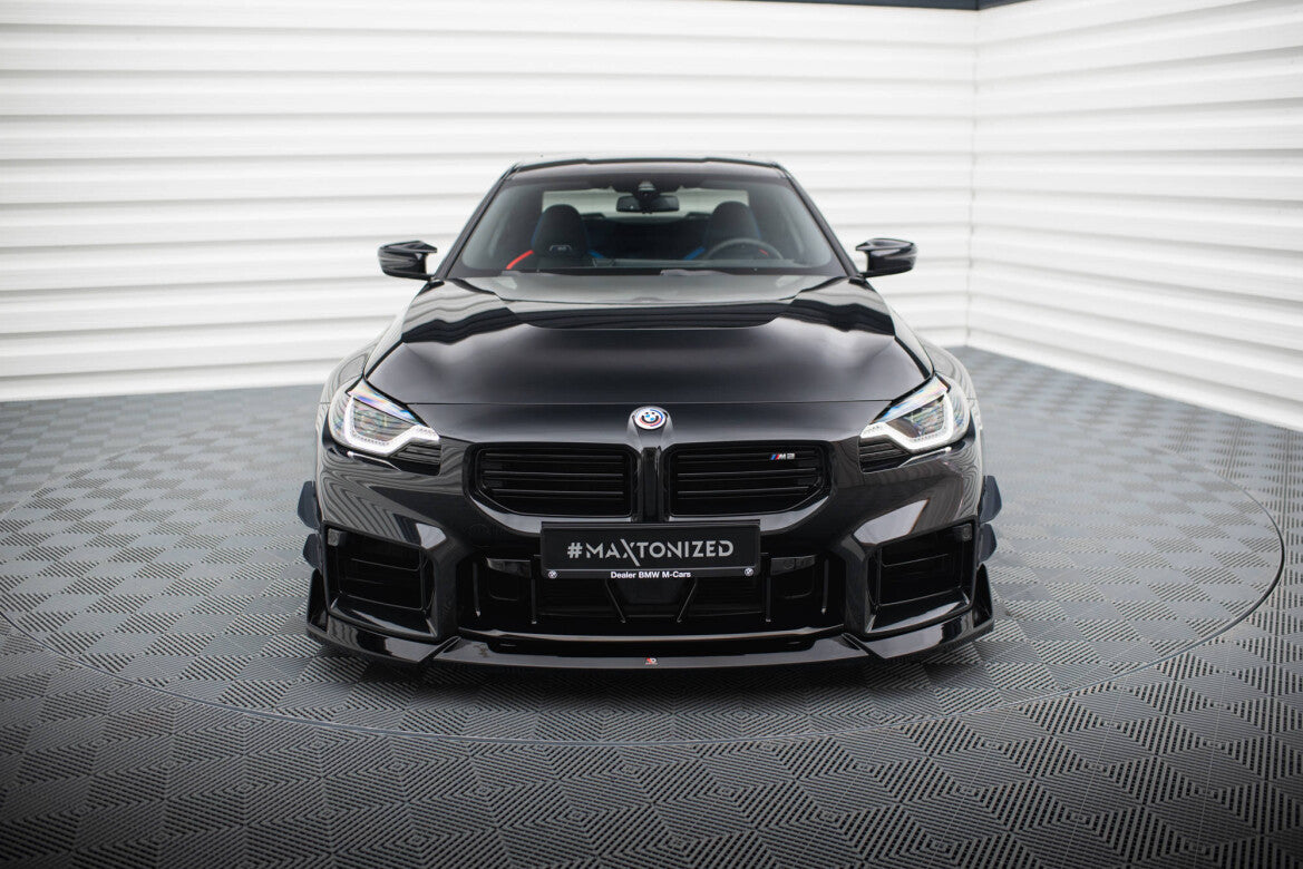 Frontlippe V.5 passend für BMW M2 G87 schwarz Hochglanz