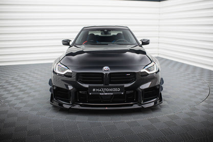 Frontlippe V.5 passend für BMW M2 G87 schwarz Hochglanz