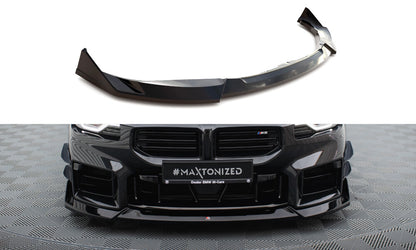 Frontlippe V.5 passend für BMW M2 G87 schwarz Hochglanz