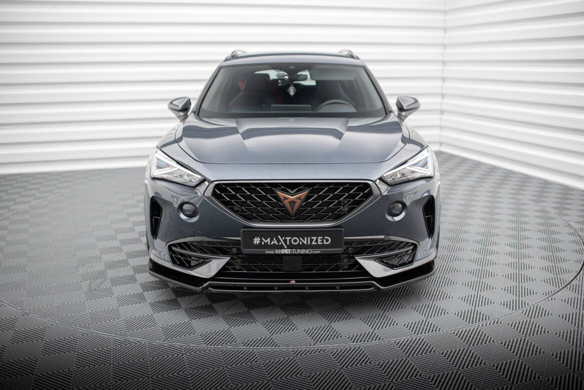 Frontlippe V.5 passend für CUPRA Formentor Mk1 schwarz Hochglanz