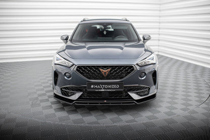Frontlippe V.5 passend für CUPRA Formentor Mk1 schwarz Hochglanz