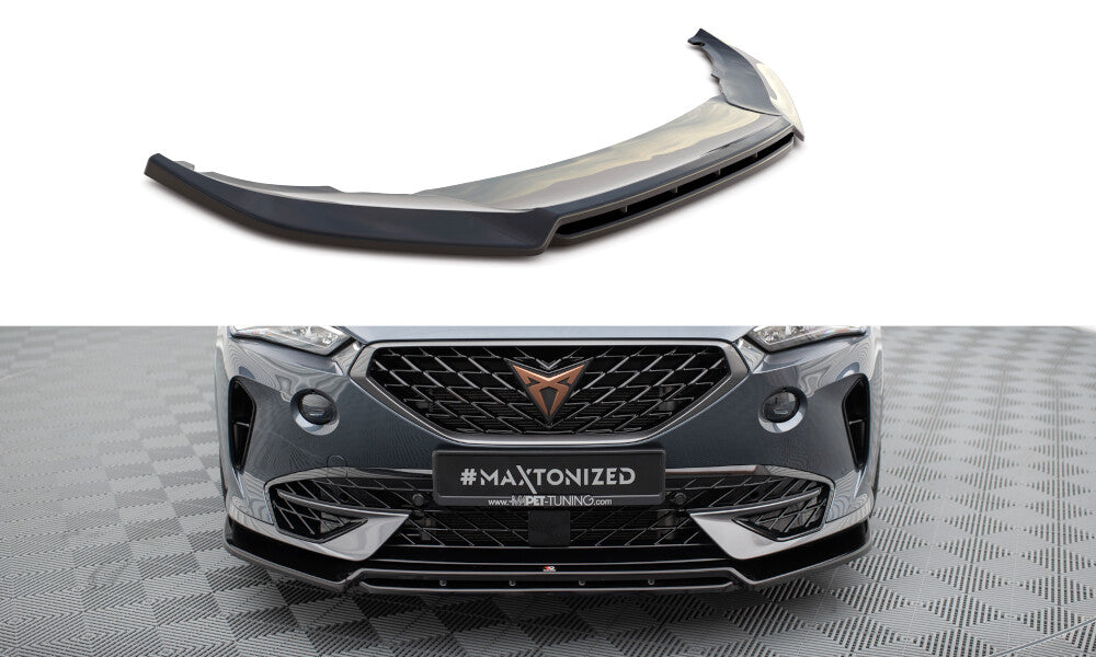 Frontlippe V.5 passend für CUPRA Formentor Mk1 schwarz Hochglanz