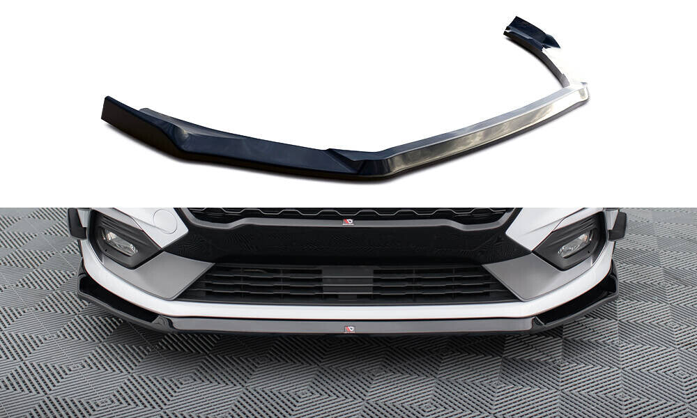 Frontlippe V.5 passend für Ford Fiesta Mk8 ST / ST-Line schwarz Hochglanz