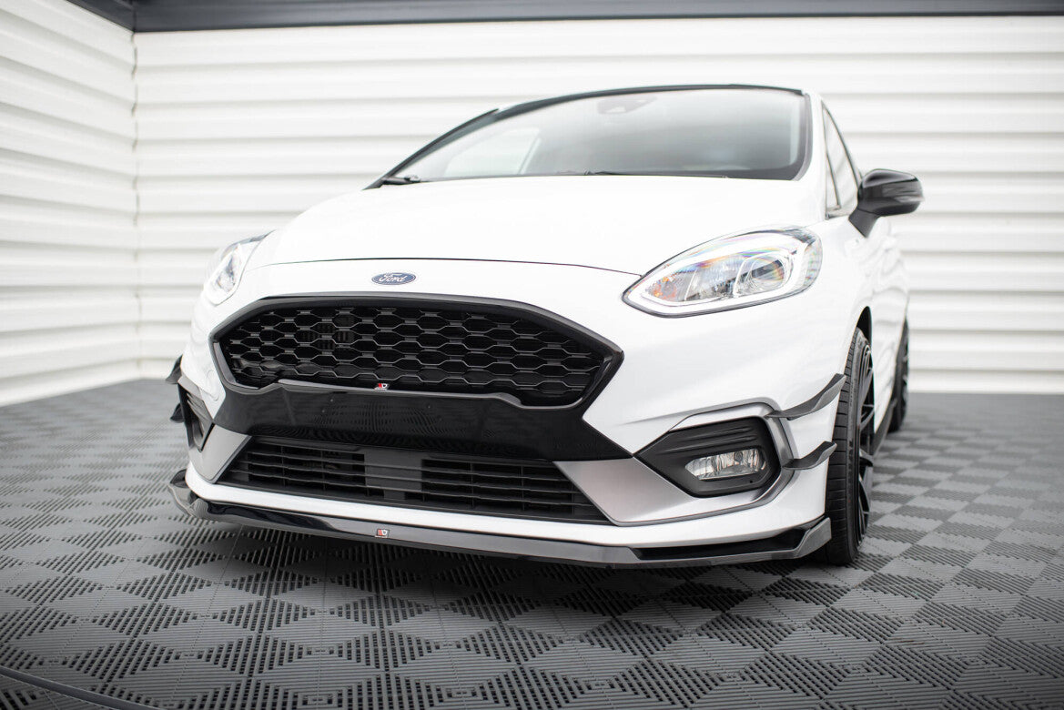 Frontlippe V.5 passend für Ford Fiesta Mk8 ST / ST-Line schwarz Hochglanz