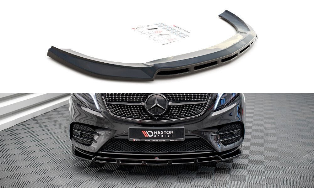 Frontlippe V.5 passend für Mercedes V-Klasse AMG-Line W447 schwarz Hochglanz