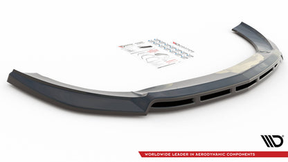 Frontlippe V.5 passend für Mercedes V-Klasse AMG-Line W447 schwarz Hochglanz