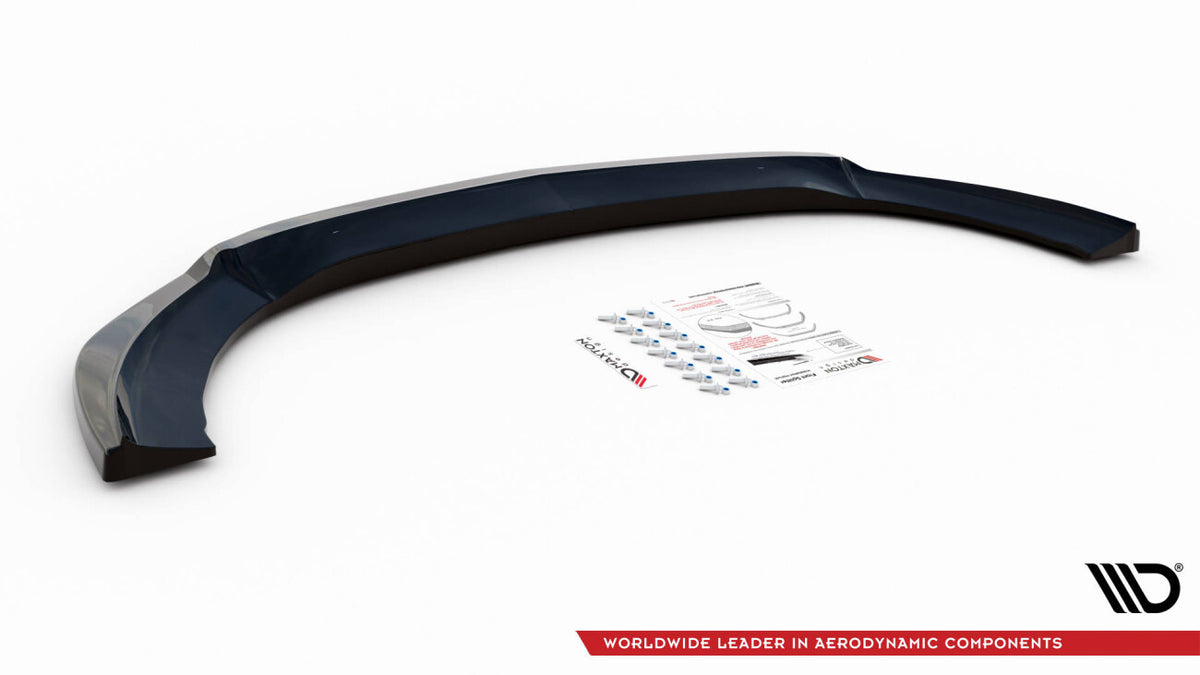 Frontlippe V.5 passend für Mercedes V-Klasse AMG-Line W447 schwarz Hochglanz