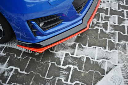 Frontlippe V.5 passend für Subaru BRZ Mk1 FL schwarz Hochglanz