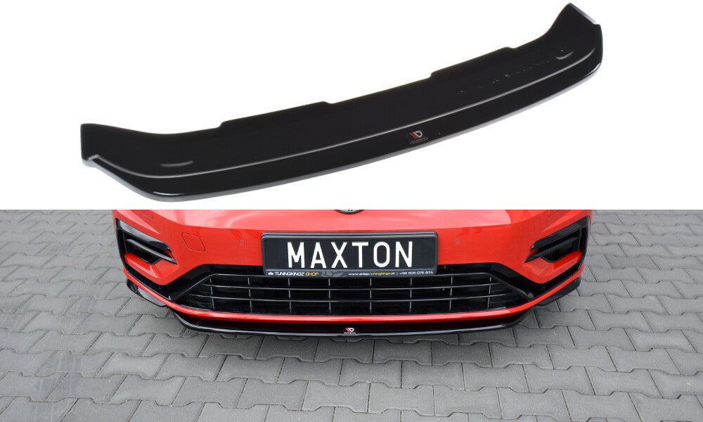Frontlippe V.5 passend für VW Golf 7 R / R-Line FL schwarz matt