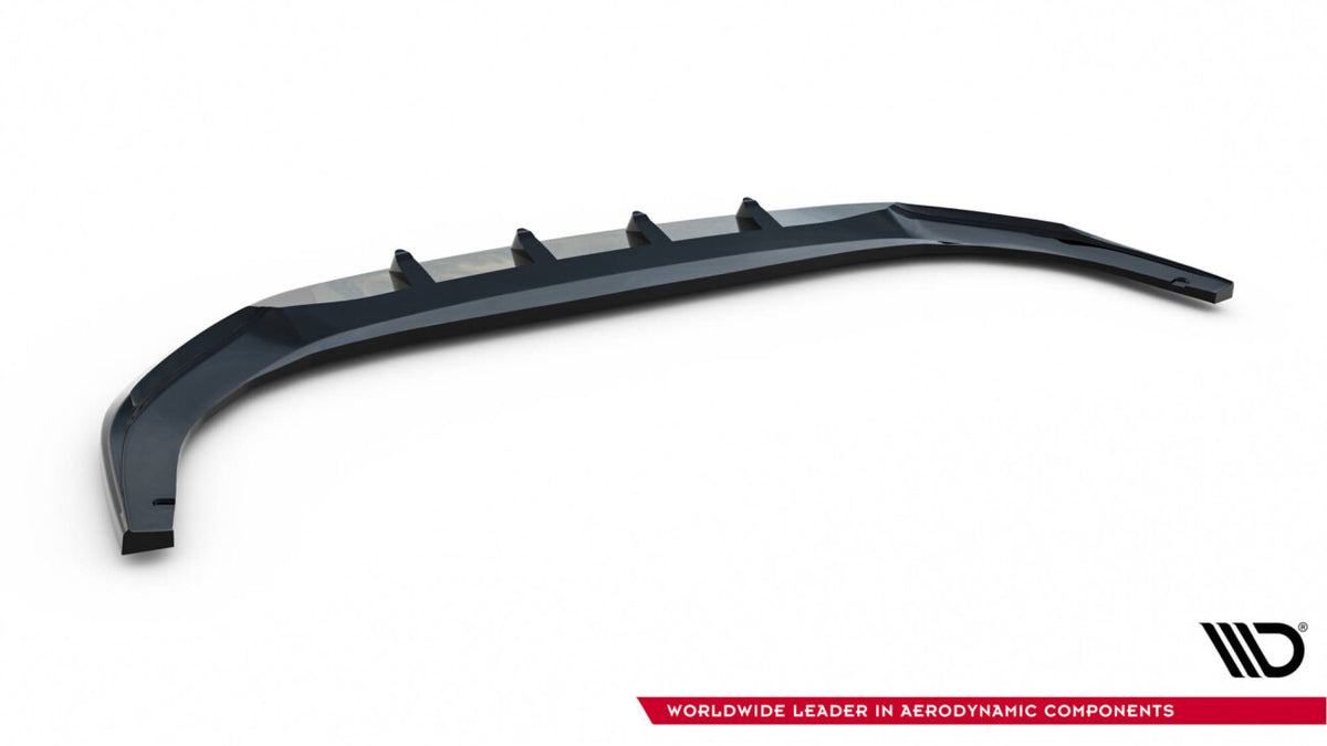 Frontlippe V.5 passend für VW Golf GTI / GTE / R-Line Mk8 FL schwarz Hochglanz