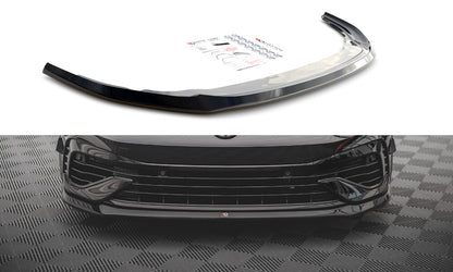 Frontlippe V.5 passend für VW Golf R Hatchback / Variant Mk8 schwarz Hochglanz