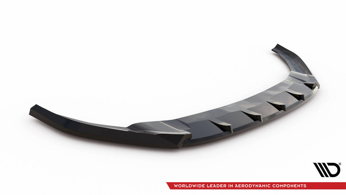 Frontlippe V.5 passend für VW Golf R / R-Line Mk7 schwarz Hochglanz