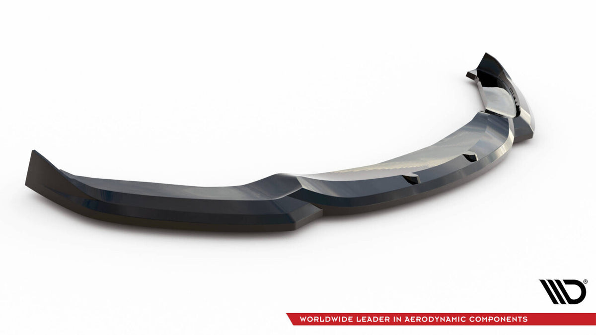 Frontlippe V.6 passend für BMW 4er Coupe / Gran Coupe / Cabrio M-Paket F32 / F36 / F33 schwarz Hochglanz