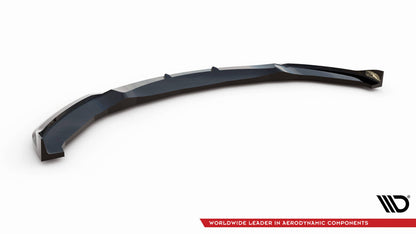 Frontlippe V.6 passend für BMW 4er Coupe / Gran Coupe / Cabrio M-Paket F32 / F36 / F33 schwarz Hochglanz