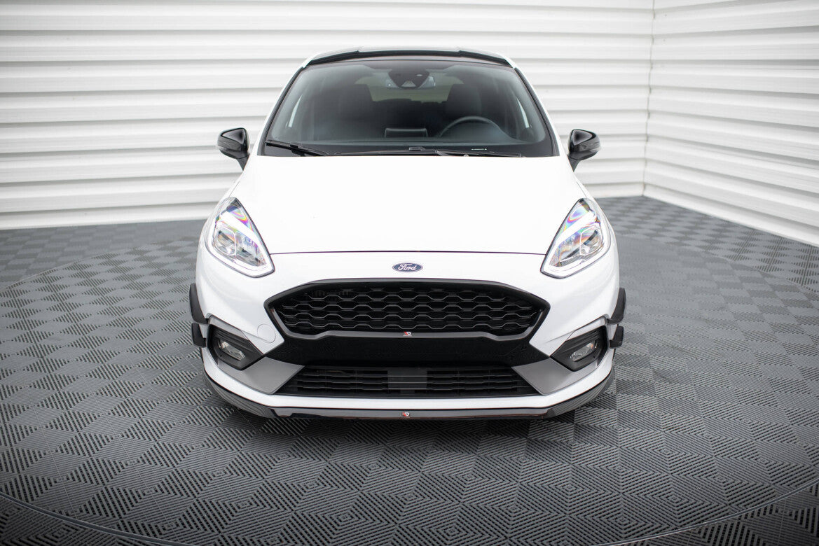 Frontlippe V.6 passend für Ford Fiesta Mk8 ST / ST-Line schwarz Hochglanz