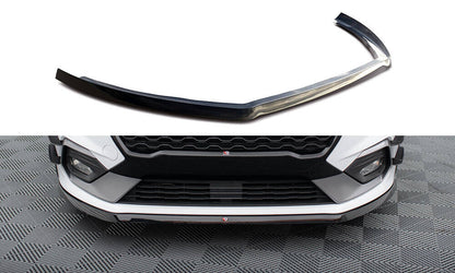 Frontlippe V.6 passend für Ford Fiesta Mk8 ST / ST-Line schwarz Hochglanz