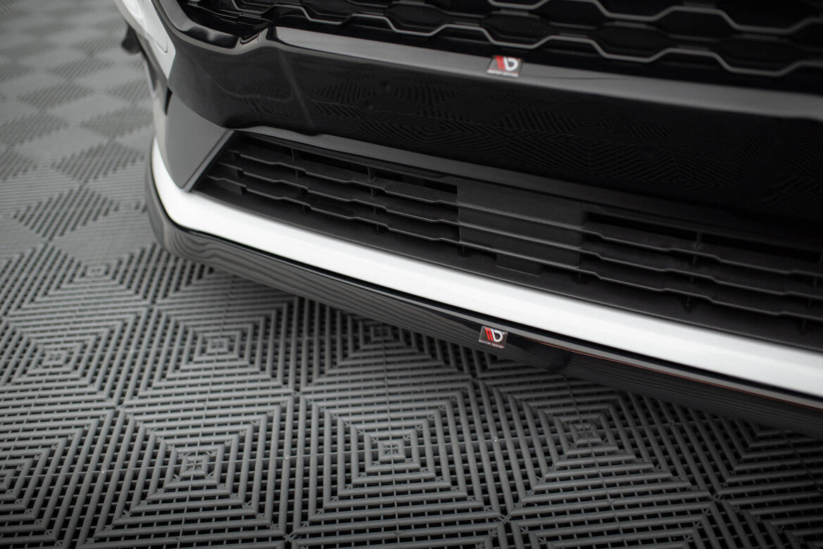 Frontlippe V.6 passend für Ford Fiesta Mk8 ST / ST-Line schwarz Hochglanz