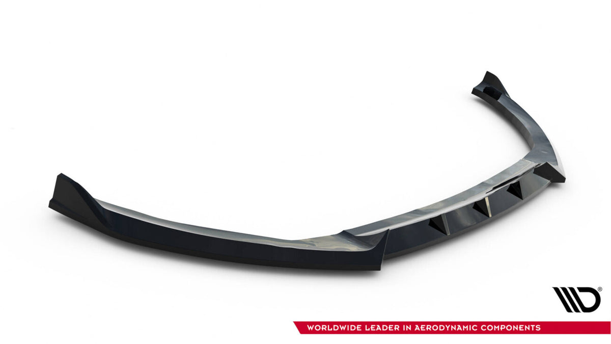 Frontlippe V.6 passend für Ford Focus ST Mk3 FL schwarz Hochglanz