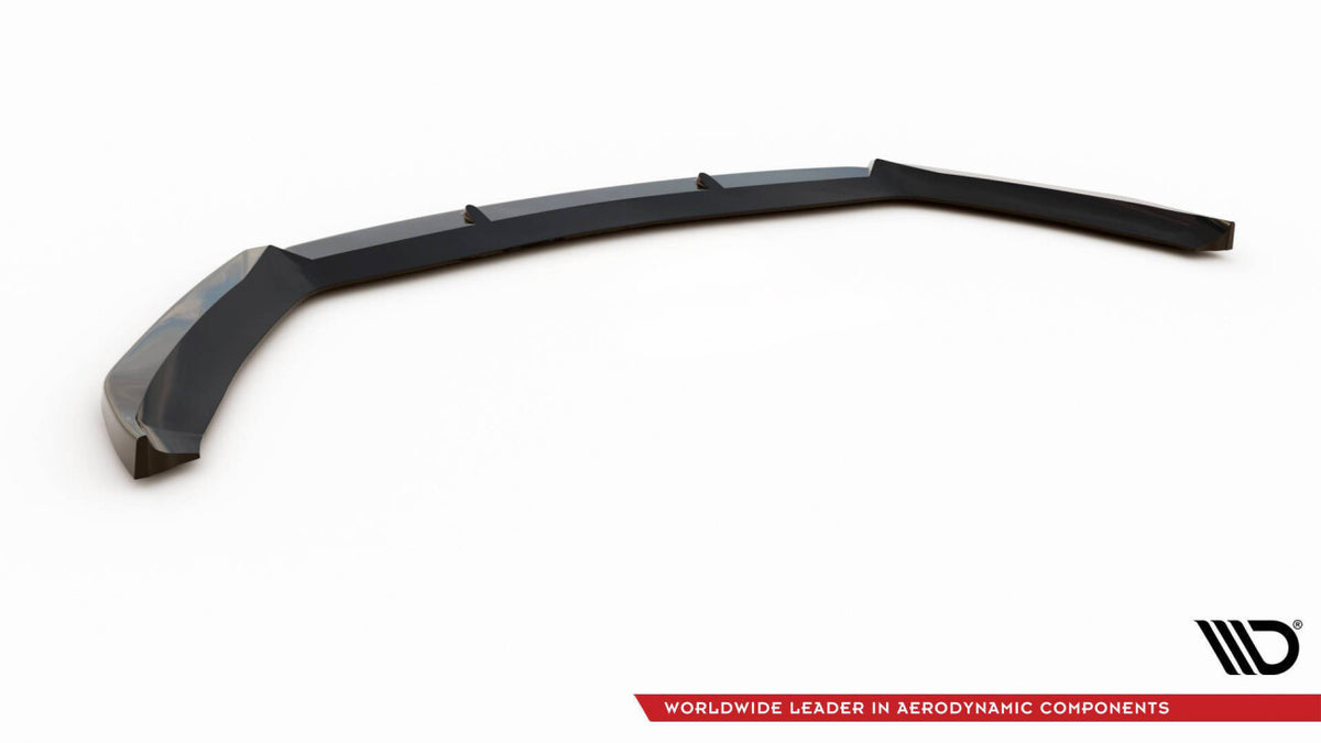 Frontlippe V.6 passend für Seat Leon CUPRA / FR Mk3 FL schwarz Hochglanz