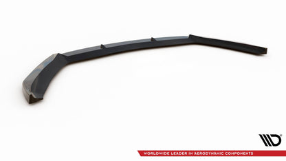 Frontlippe V.6 passend für Seat Leon CUPRA / FR Mk3 FL schwarz Hochglanz