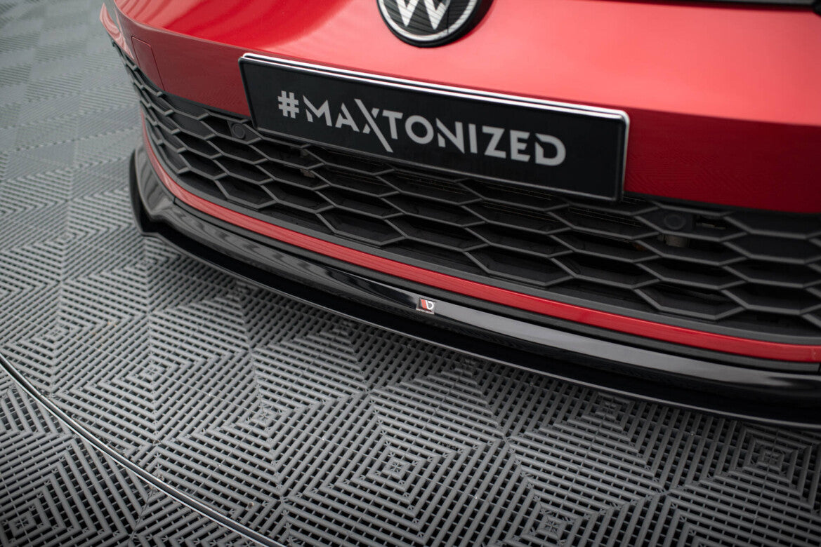 Frontlippe V.6 passend für VW Golf GTI / GTE / GTD / R-Line Mk8 schwarz Hochglanz