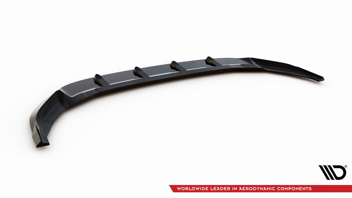 Frontlippe V.6 passend für VW Golf R / R-Line Mk7 schwarz Hochglanz