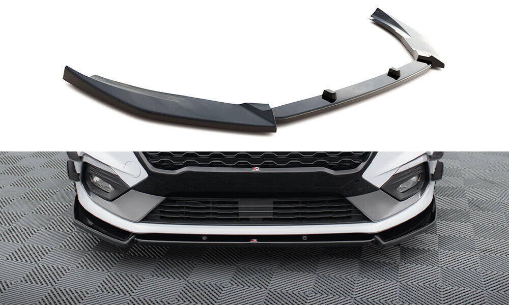Frontlippe V.7 passend für Ford Fiesta Mk8 ST / ST-Line schwarz Hochglanz