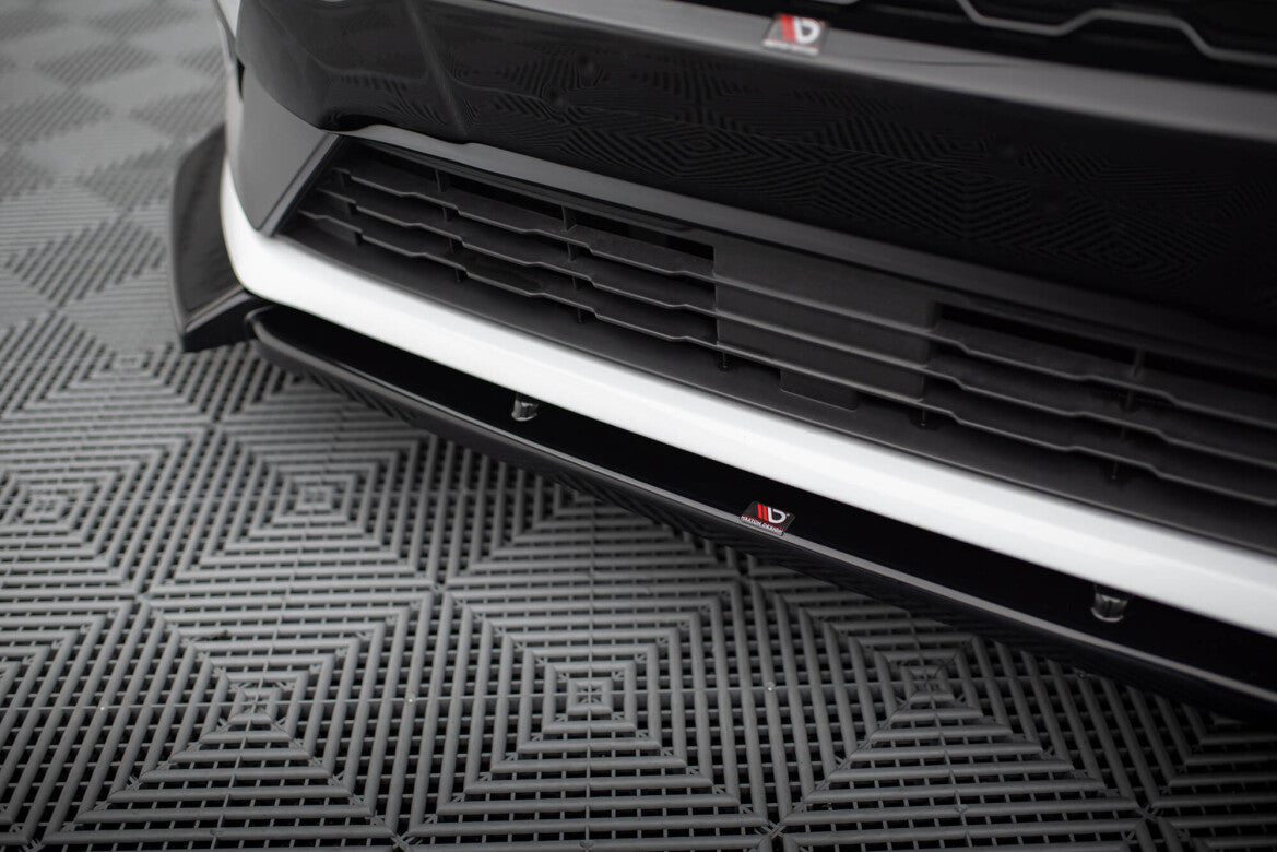 Frontlippe V.7 passend für Ford Fiesta Mk8 ST / ST-Line schwarz Hochglanz