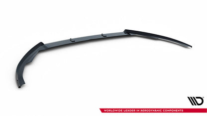 Frontlippe V.8 passend für Ford Focus ST / ST-Line Mk4 FL schwarz Hochglanz