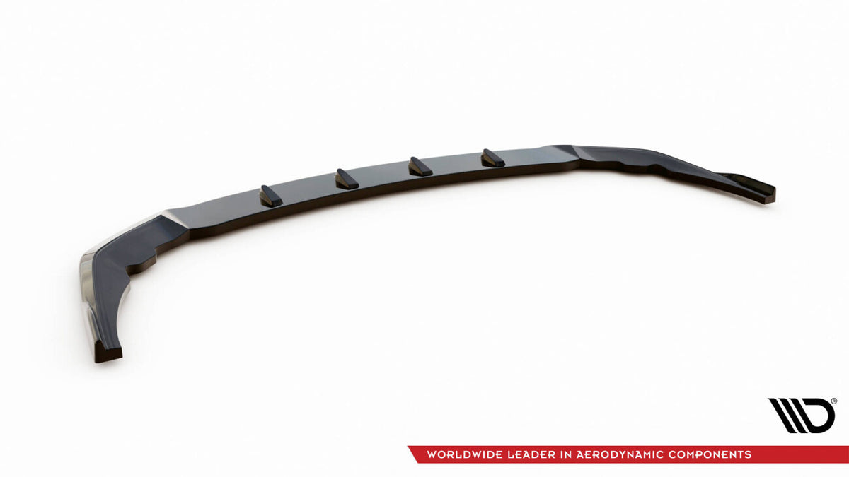 Frontlippe V.9 passend für BMW M135i F40 schwarz Hochglanz
