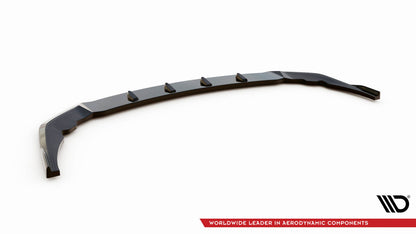 Frontlippe V.9 passend für BMW M135i F40 schwarz Hochglanz