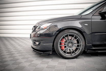 Frontlippen Flaps passend für Mazda 3 MPS Mk1 schwarz Hochglanz