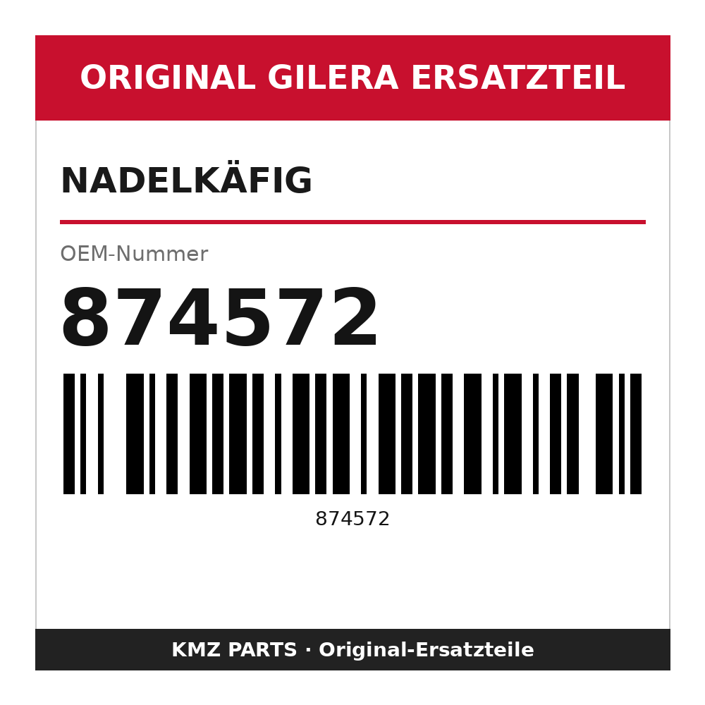 Gilera Nadelkäfig 874572