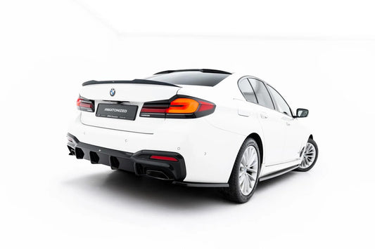 Heck Ansatz Diffusor passend für BMW 5er M-Paket Limousine / Touring G30 / G31 / G30 Facelift / G31 Facelift