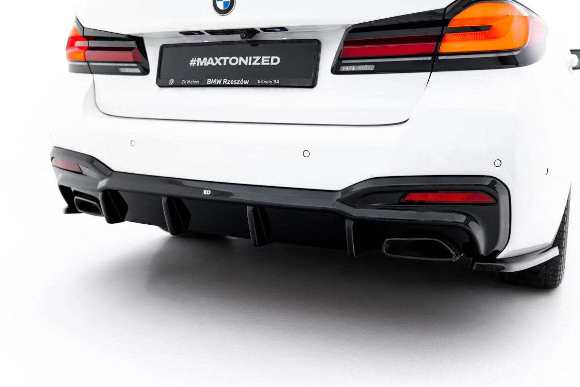 Heck Ansatz Diffusor passend für BMW 5er M-Paket Limousine / Touring G30 / G31 / G30 Facelift / G31 Facelift
