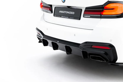 Heck Ansatz Diffusor passend für BMW 5er M-Paket Limousine / Touring G30 / G31 / G30 Facelift / G31 Facelift