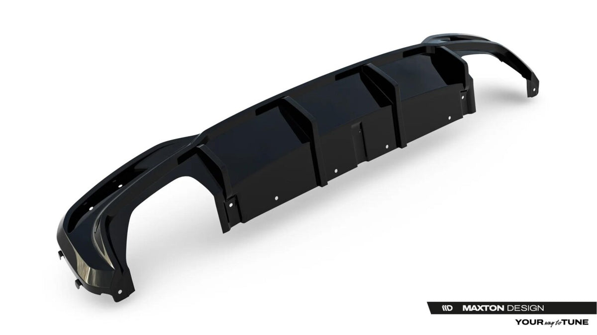 Heck Ansatz Diffusor passend für BMW 5er M-Paket Limousine / Touring G30 / G31 / G30 Facelift / G31 Facelift
