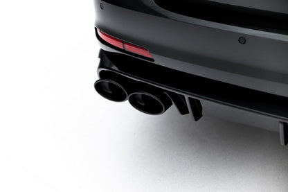 Heckansatz Diffusor + Endrohre passend für Audi A6 Limousine / Avant C8 / C8 FL