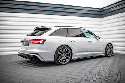 Heckansatz Diffusor + Endrohre passend für Audi A6 S-Line / S6 C8 / C8 FL