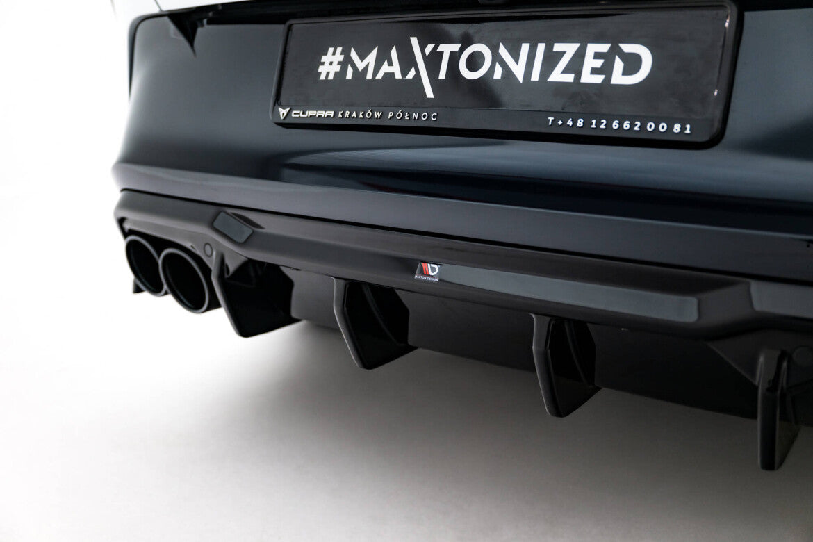 Heckansatz Diffusor + Endrohre passend für CUPRA Formentor Mk1 FL