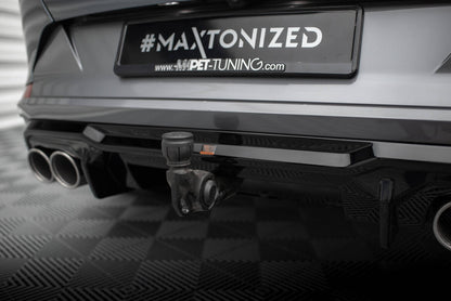 Heckansatz Diffusor + Endrohre passend für CUPRA Formentor Mk1