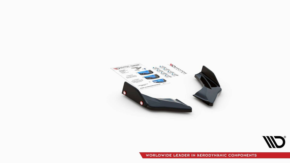 Heckansatz Diffusor + Flaps V.1 passend für VW Golf 8 GTI Clubsport